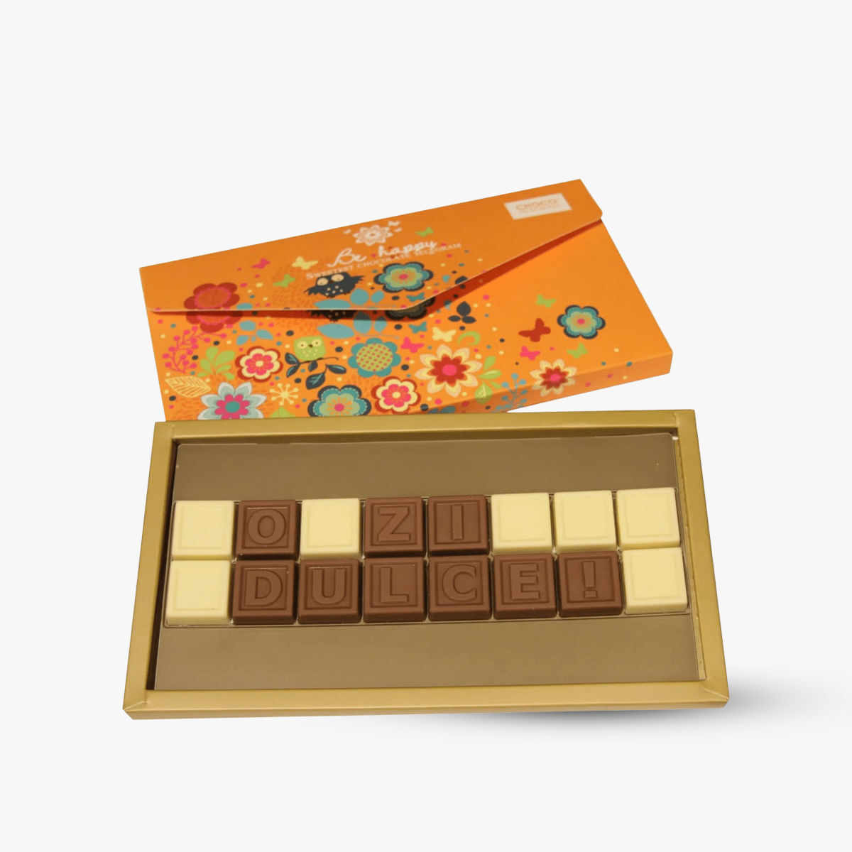 Chocotelegram In Cutie Plic - Ciocolata Personalizata