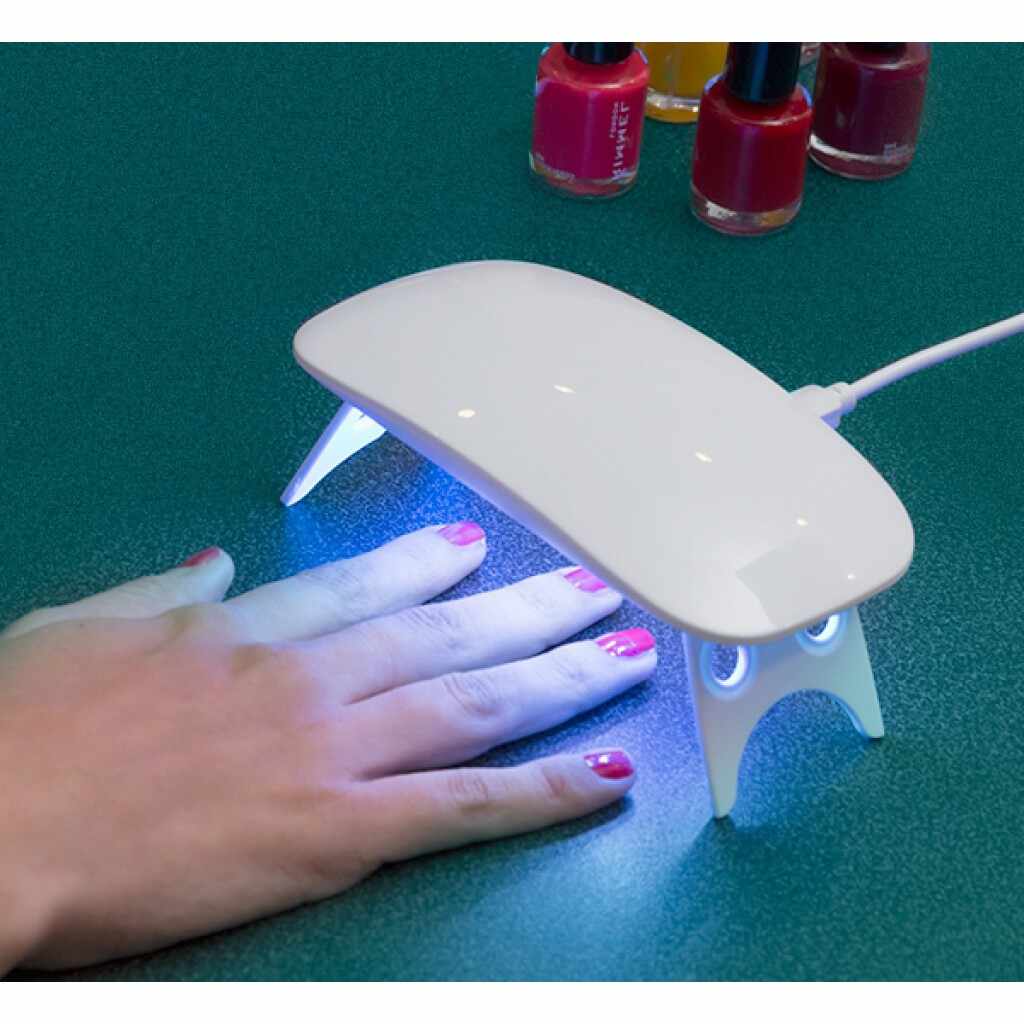 Mini lampa UV cu led pentru unghii